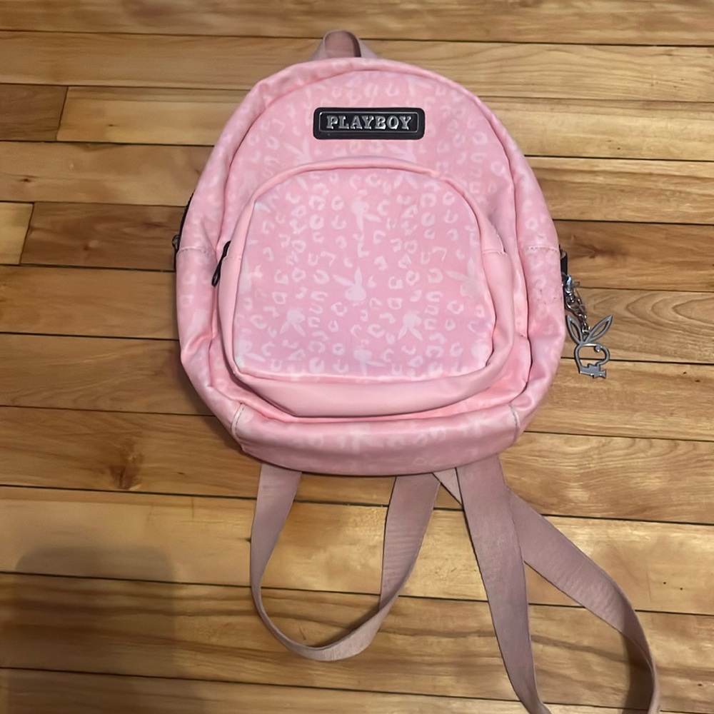 pink playboy bunny backpack